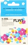 FLWR HP 350XL zwart (Huismerk (remanufactured))