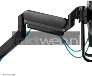 Neomounts DS75-450BL2 | Monitorarm met bureausteun zwart Product only