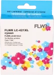 FLWR Brother LC-421XL cyaan (Huismerk (compatible))