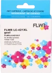 FLWR Brother LC-421XL geel Front box