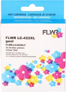 FLWR Brother LC-422XL geel