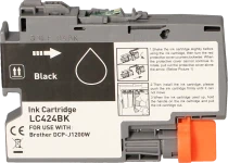 FLWR Brother LC-424 zwart Product only