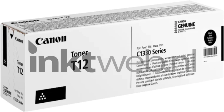 Canon T12 zwart