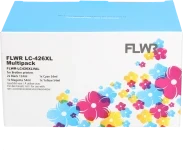 FLWR Brother LC-426XL Multipack zwart en kleur (Huismerk (compatible))