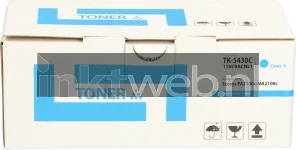 Huismerk Kyocera Mita Tk-5430C cyaan Front box