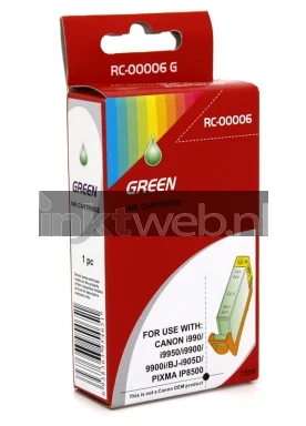 Huismerk Canon BCI-6G groen