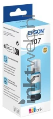 Epson 107 licht cyaan Front box