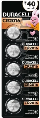 Duracell CR2016 3V, 5-pack