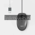 Logitech Muis M100 USB antraciet Product only
