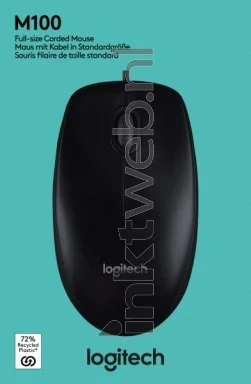 Logitech Muis M100 USB antraciet