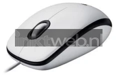 Logitech Muis M100 USB wit Product only
