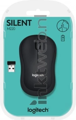 Logitech Muis M220 Silent Wireless antraciet