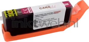 FLWR Eetbaar CLI-581M magenta (Huismerk (compatible))