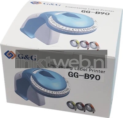 Huismerk G&G GG-B90 lettertang embosser