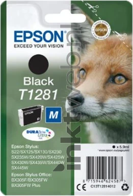 Epson T1281 zwart