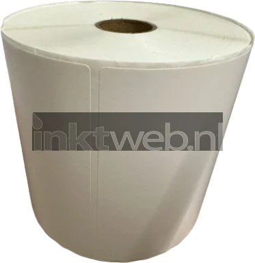 Huismerk Zebra label, perforated, 76 mm x 102 mm  wit