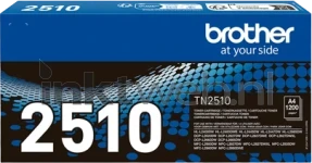 Brother TN-2510 zwart Front box