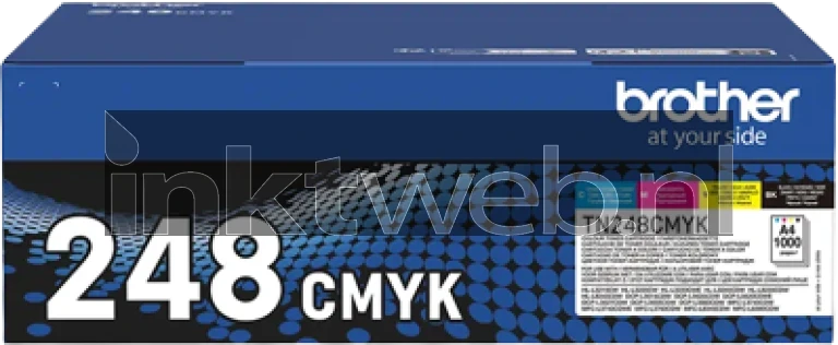 Brother TN-248VAL Multipack zwart en kleur