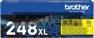 Brother TN-248XLY tonercartridge geel Front box