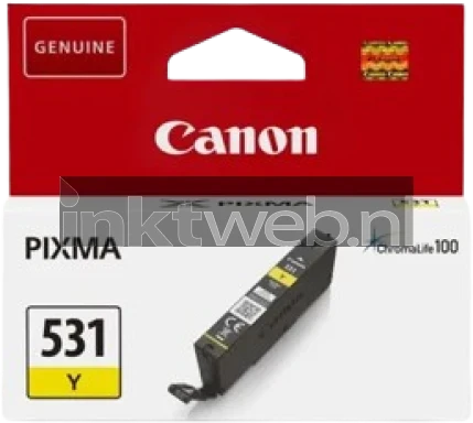 Canon CLI-531 geel Front box