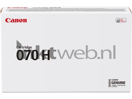 Canon 070H zwart Front box