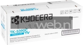 Kyocera Mita TK-5390C cyaan Front box