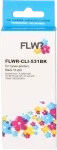 FLWR Canon CLI-531BK zwart (Huismerk (compatible))