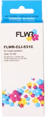 FLWR Canon CLI-531C cyaan