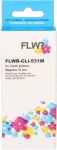 FLWR Canon CLI-531M magenta (Huismerk (compatible))