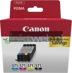 Canon CLI-571 4-Pack zwart en kleur (Origineel)