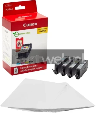 Canon CLI-581 Photo Value Pack zwart en kleur