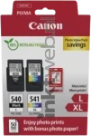 Canon PG-540L/CL-541XL Multipack met fotopapier zwart en kleur Front box