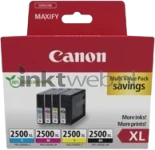 Canon PGI-2500XL multipack zwart en kleur (Origineel Hoge Capaciteit)