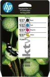 HP 937 Multipack zwart en kleur (Origineel)