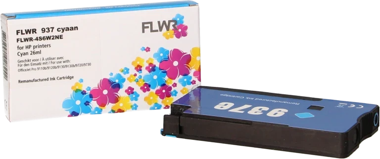 FLWR HP 937e cyaan