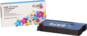 FLWR HP 937 cyaan Combined box and product