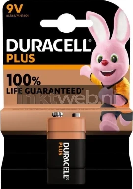 Duracell 9V Plus Power 100%
