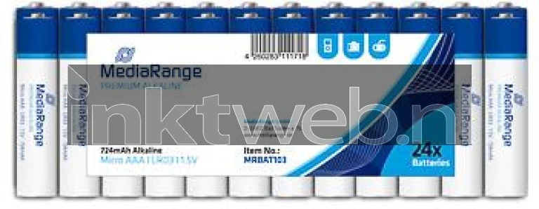 MediaRange AAA 1.5V 24-pack
