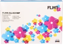FLWR Canon PGI-530 / CLI-531 Multipack zwart en kleur (Huismerk (compatible))
