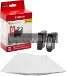 Canon 585/CL-586 Photo Value Pack zwart Combined box and product