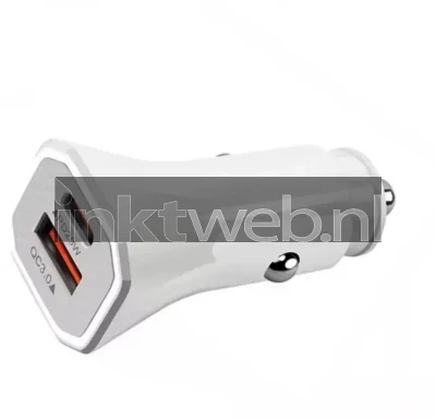 Red Point Autolader 1x Usb-C 1x Usb-A wit