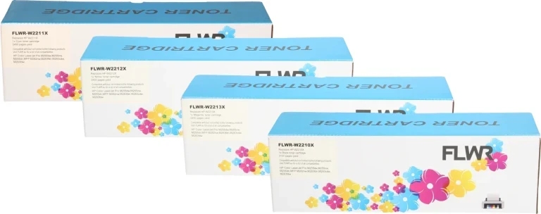 FLWR HP 207X toner bundel zwart en kleur Family photo