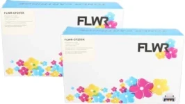 FLWR HP 59X Bundel zwart (Compatible XXL)
