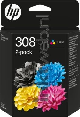 HP 308 Multipack zwart en kleur