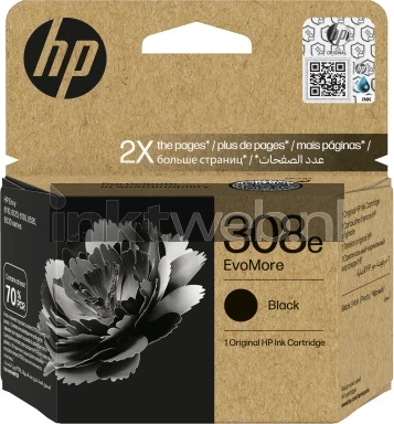 HP 308e zwart