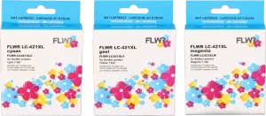 FLWR Brother LC-421XL Multipack kleur (Huismerk (compatible))