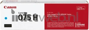 Canon 075H C cyaan (Origineel Hoge Capaciteit)