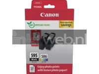 Canon PG-595/CL-586 photo value pack Front box