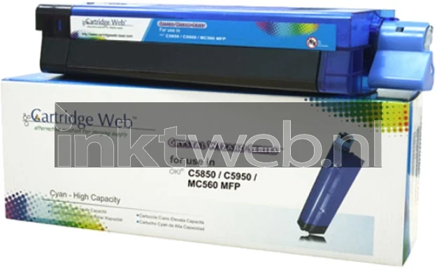 Huismerk Oki C5850 / C5950 / MC560 cyaan