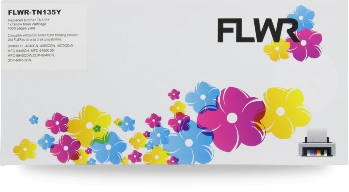 FLWR Brother TN-135Y geel